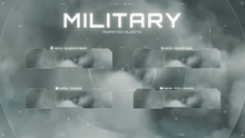 Load image into Gallery viewer, Military - Animated Alerts for Twitch, Youtube and Facebook Gaming
