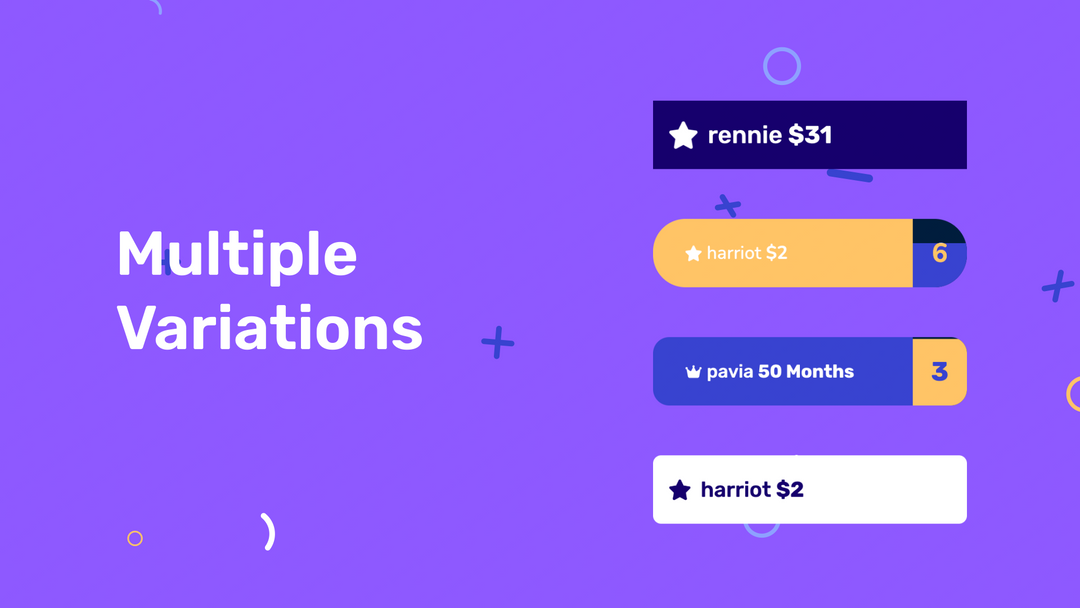 Minimal Event Bar Widget