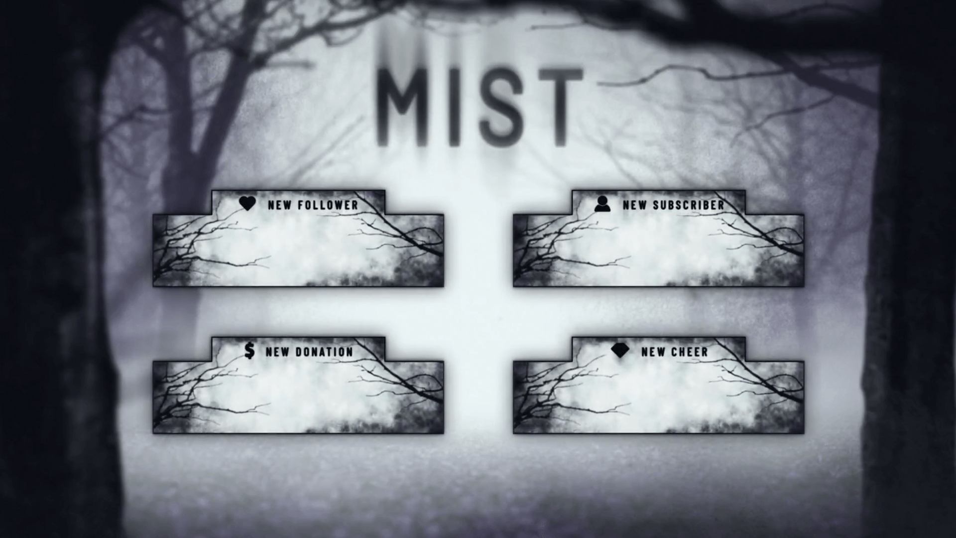 Mist - Animated Alerts for Twitch, Youtube and Facebook Gaming