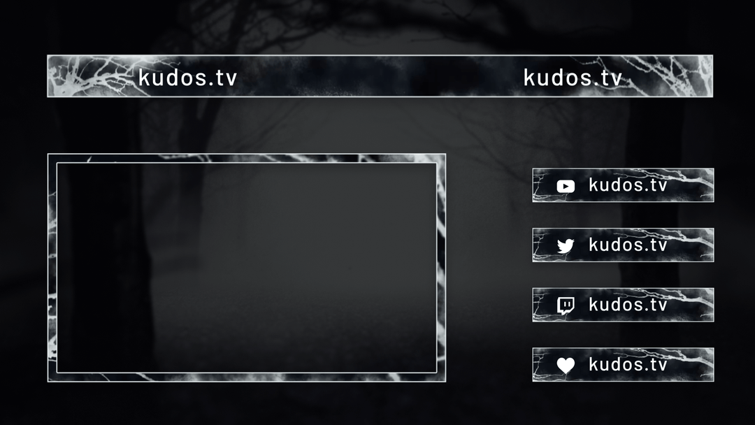 Mist — Stream Header, Label and Webcam Overlay Pack for OBS