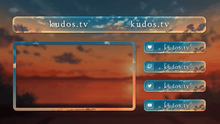 Load image into Gallery viewer, Osaka — Stream Header, Label and Webcam Overlay Pack for OBS Studio
