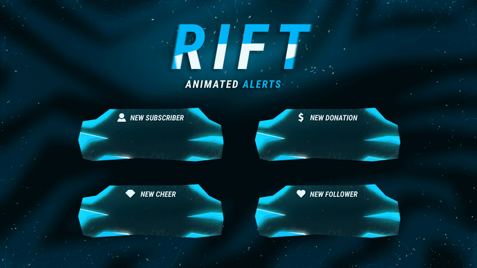Rift - Animated Alerts for Twitch, Youtube and Facebook Gaming
