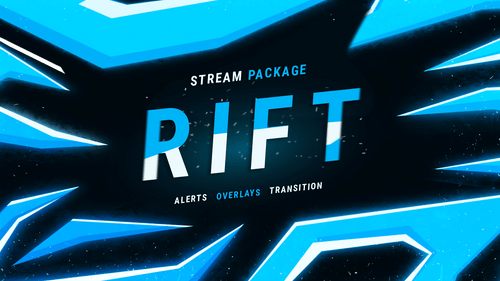 Rift -  Twitch Overlay and Alerts Package for OBS Studio