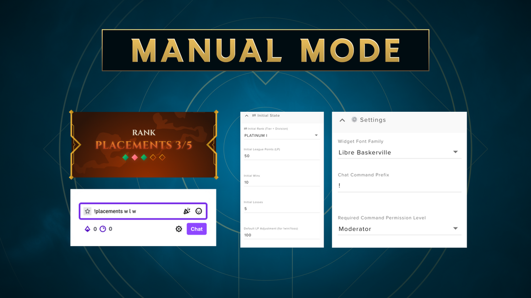 League Counter Widget