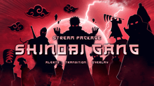Load image into Gallery viewer, Shinobi Gang - Twitch Overlay and Alerts Package for OBS Studio
