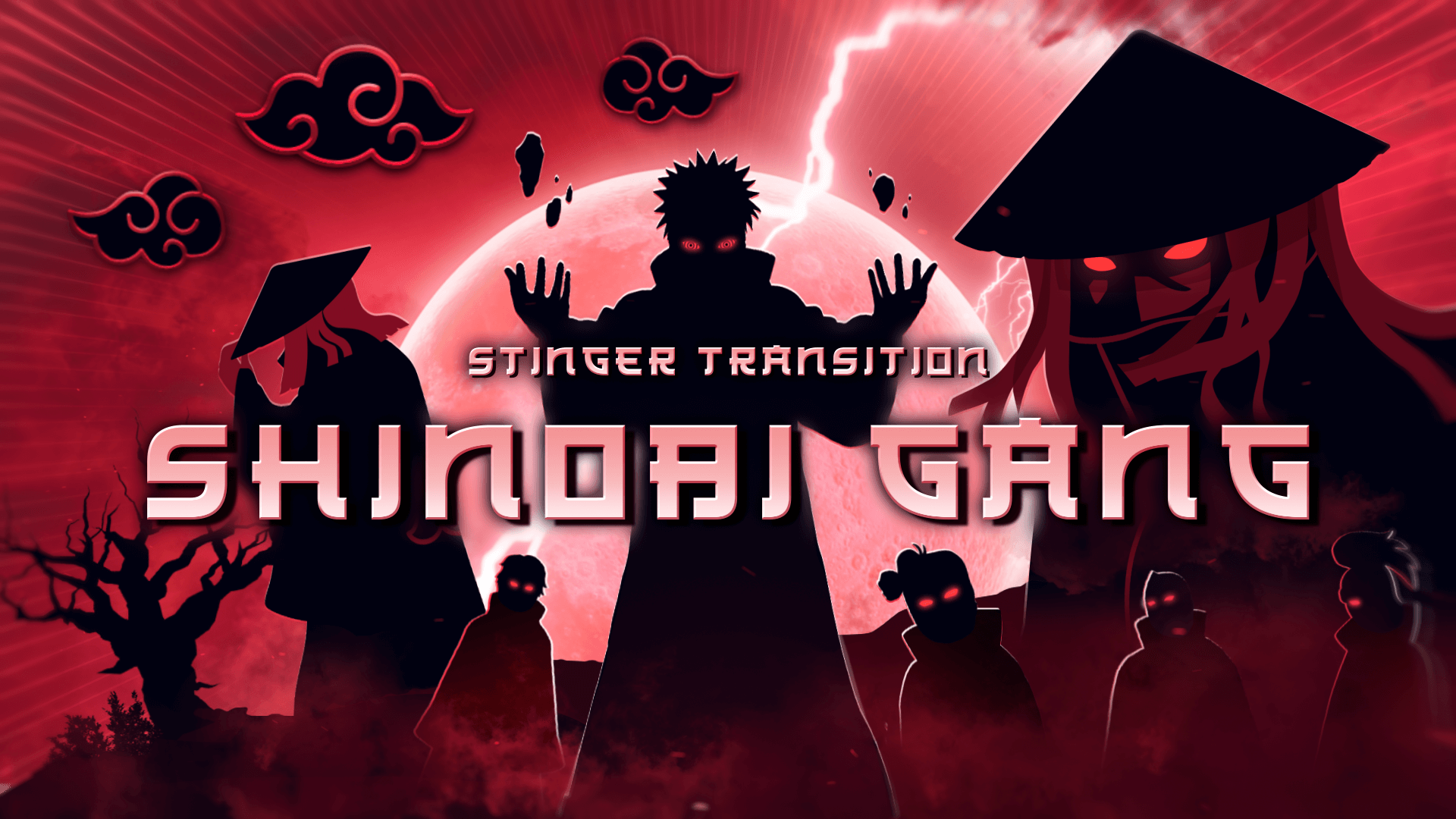 Shinobi Gang - Stinger Transition for Twitch, Youtube and Facebook