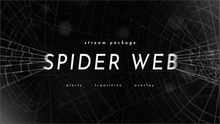 Load image into Gallery viewer, Spider Web - Twitch Overlay and Alerts Package for OBS Studio
