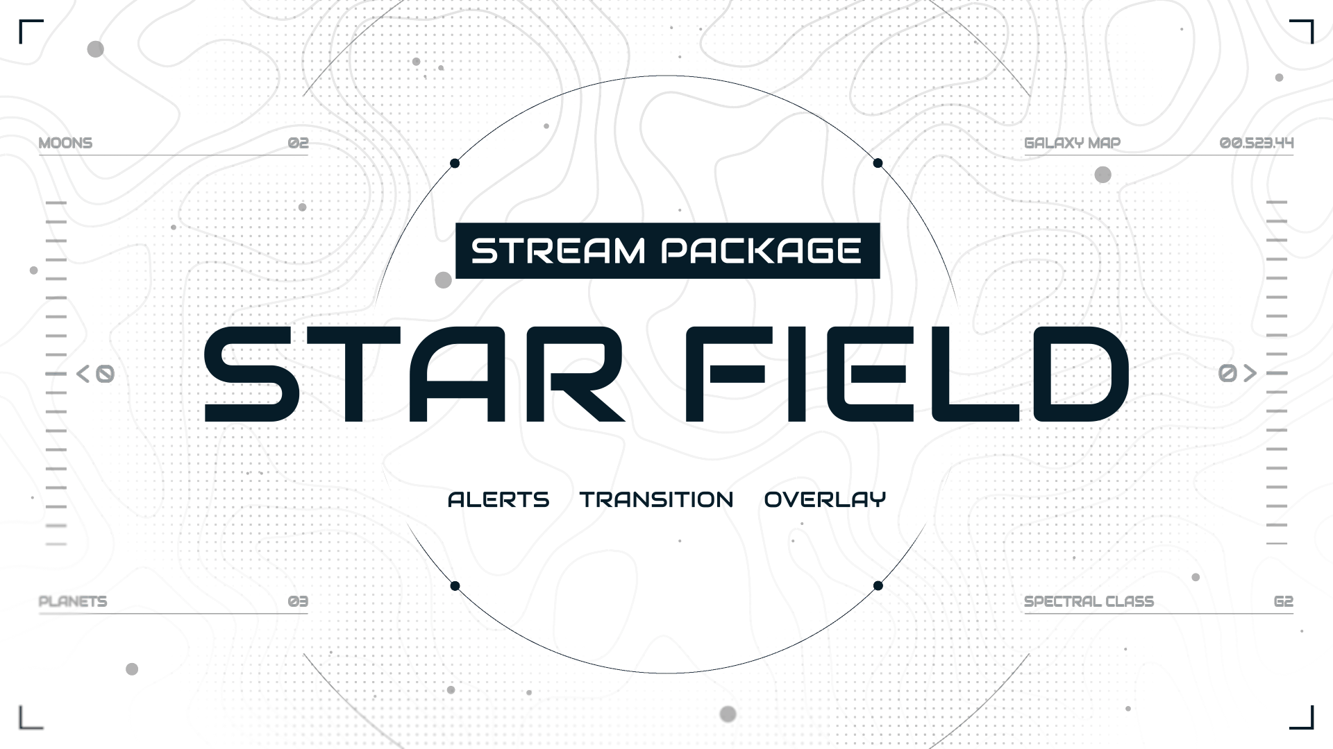 Starfield - Twitch Overlay and Alerts Package for OBS Studio