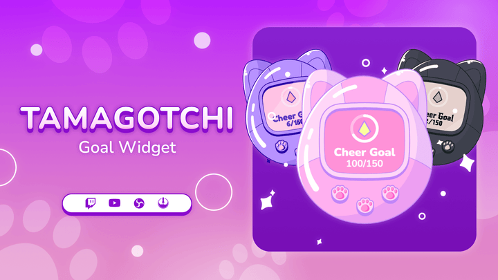 Tamagotchi Goal Widget