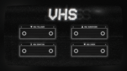 VHS - Animated Alerts for Twitch, Youtube and Facebook Gaming