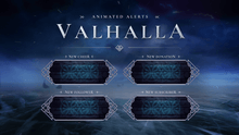 Load image into Gallery viewer, Valhalla- Animated Alerts for Twitch, Youtube and Facebook Gaming
