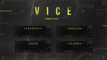 Load image into Gallery viewer, Vice - Animated Alerts for Twitch, Youtube and Facebook Gaming
