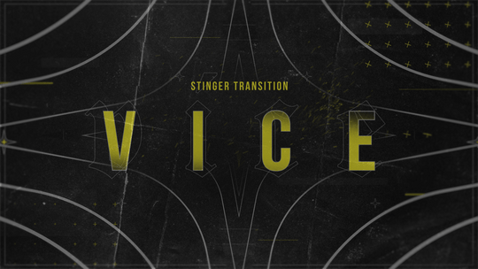 Vice - Stinger Transition for Twitch, Youtube and Facebook