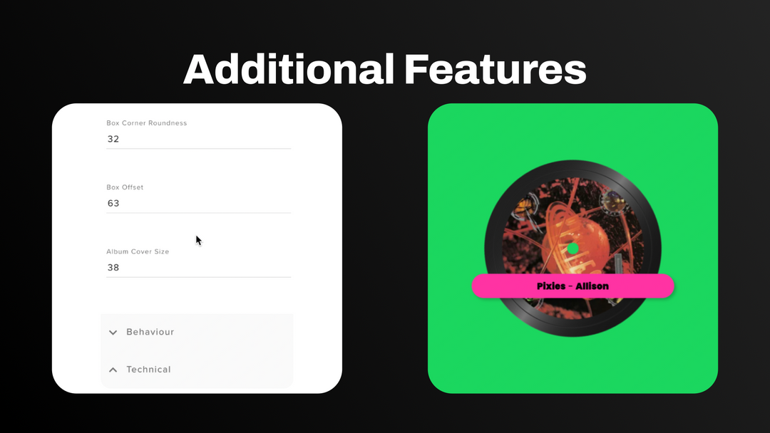 Vinyl Record Music Display Widget for Twitch & Youtube | All Music ...
