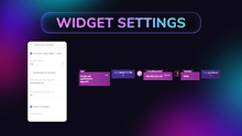 Load image into Gallery viewer, Glowy Chat Widget for OBS • Animated Neon Chat Overlay (StreamElements)
