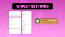 Load image into Gallery viewer, Minimal Neon Twitch Reminder Widget for StreamElements &amp; OBS Studio
