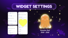 Load image into Gallery viewer, Cute Halloween Goal Widget
