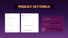 Load image into Gallery viewer, Celestial Twitch Chat Widget • Mystic Live Chat Overlay for OBS (StreamElements)
