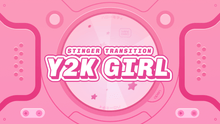 Load image into Gallery viewer, Y2K Girl — Stinger Transition for Twitch, Youtube and Facebook
