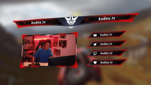 Load and play video in Gallery viewer, Cyber Red - FREE Twitch Overlay and Alerts Package for OBS Studio
