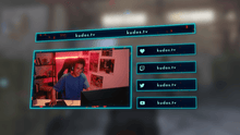 Load and play video in Gallery viewer, DataStream — Stream Header, Label and Webcam Overlay Pack for OBS
