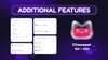 Cute Cat Goal Widget for Twitch – Kawaii Stream Overlay with Goal Tracker for OBS Studio, YouTube & StreamElements
