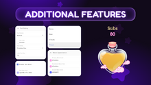 Load and play video in Gallery viewer, Potion Bottle Goal Widget for Twitch &amp; YouTube – Glass Liquid Goal Tracker for OBS Studio &amp; StreamElements
