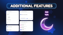 Load and play video in Gallery viewer, Moon Goal Widget for Twitch &amp; YouTube – Celestial Liquid Goal Tracker for OBS Studio &amp; StreamElements
