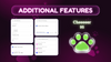 Cat Paw Goal Widget for Twitch & YouTube – Kawaii Animated Goal Tracker Overlay for OBS Studio & StreamElements