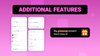 Minimal Neon Twitch Reminder Widget for StreamElements & OBS Studio