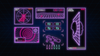 Futuristic Stream Decorations for Streamlabs, StreamElements, and OBS
