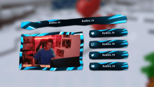 Load and play video in Gallery viewer, Rift — Stream Header, Label and Webcam Overlay Pack for OBS
