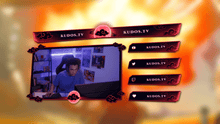 Load and play video in Gallery viewer, Shinobi Gang — Stream Header, Label and Webcam Overlay Pack for OBS
