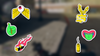 Stickers Stream Decorations for Streamlabs, StreamElements, and OBS