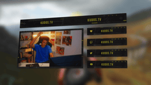 Load and play video in Gallery viewer, Vice — Stream Header, Label and Webcam Overlay Pack for OBS
