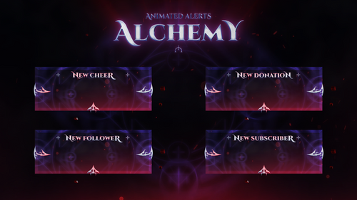 Alchemy - Animated Alerts for Twitch, Youtube and Facebook Gaming