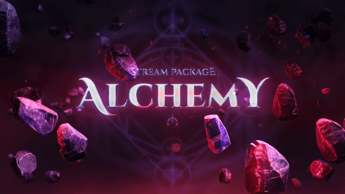 Alchemy Stream Overlay & Alerts Package for Twitch and Youtube