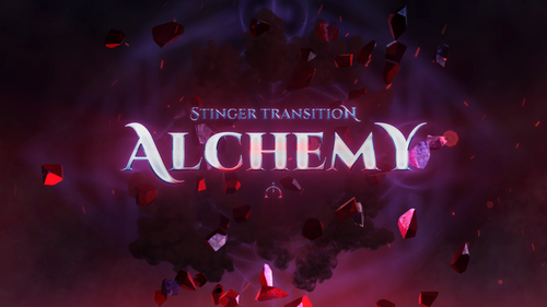 Alchemy - Stinger Transition for Twitch, Youtube and Facebook