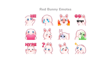 Load image into Gallery viewer, Bunny Emotes for Twitch, Youtube and Discord | Download Now!
