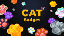 Load image into Gallery viewer, Cat Custom Badges for Twitch, Youtube and Discord  | Download Now!
