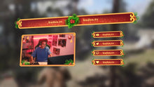Load and play video in Gallery viewer, Christmas Twitch Overlays and Alerts Package for OBS - Download Now

