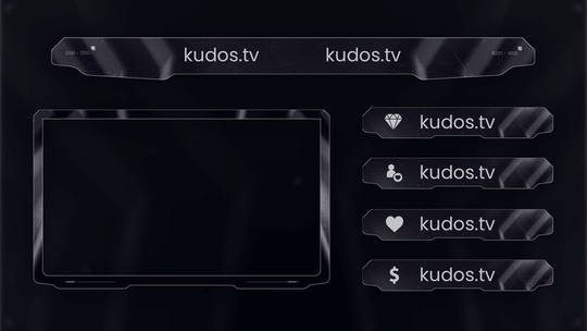 Constant — Stream Header, Label and Webcam Overlay Pack for OBS