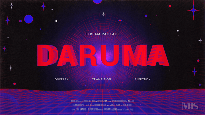 Anime - Twitch Overlay and Alerts Package for OBS Studio