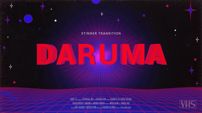 Daruma - Stinger Transition for OBS Studio and Streamlabs