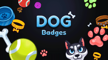 Load image into Gallery viewer, Dog Custom Badges for Twitch, Youtube and Discord  | Download Now!
