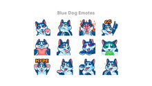 Load image into Gallery viewer, Dog Custom Emotes for Twitch, Youtube and Discord  | Download Now!
