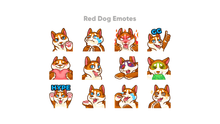 Load image into Gallery viewer, Dog Custom Emotes for Twitch, Youtube and Discord  | Download Now!
