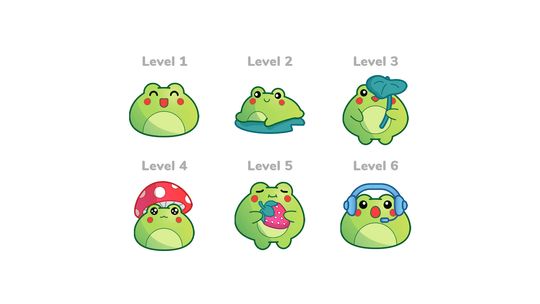 Frog Custom Badges for Twitch, Youtube and Discord