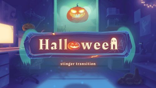 Halloween - Stinger Transition for OBS Studio and Streamlabs