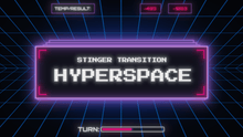 Load image into Gallery viewer, Hyperspace - Stinger Transition for Twitch, Youtube and Facebook
